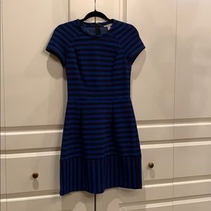 Black and Blue striped dress!